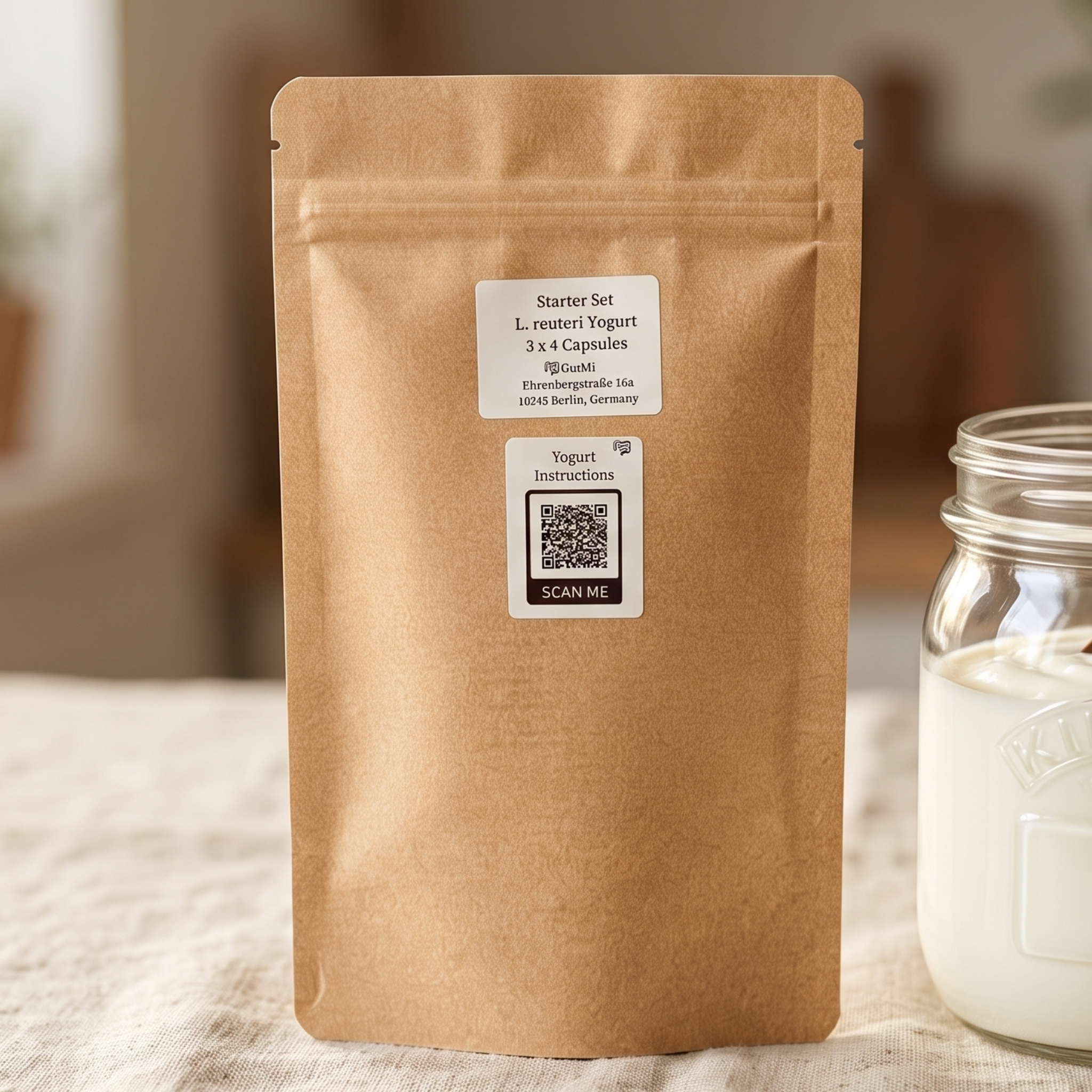 L. reuteri | Set per Yogurt | Colture Starter | 3 Starter per Yogurt